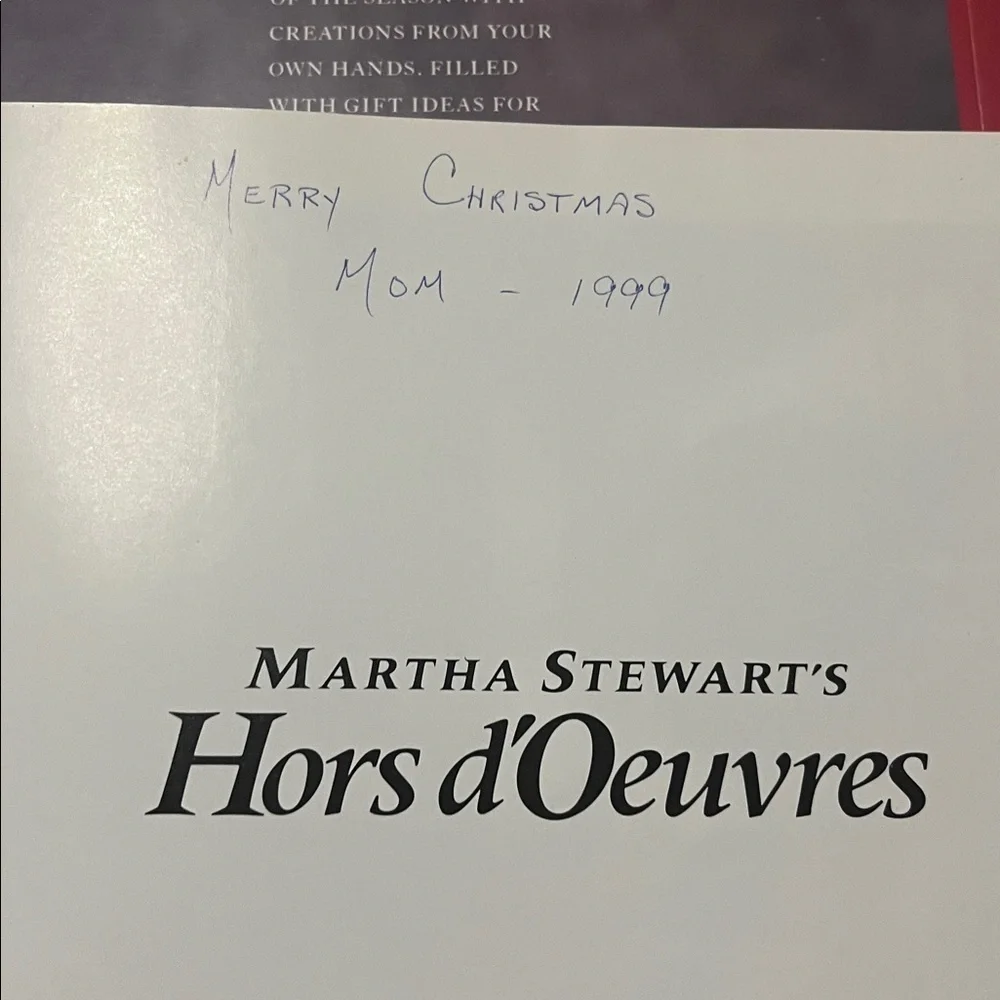 Vintage Martha Stewart Cookbooks and Living